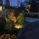 Landscape lighting in Westchester County